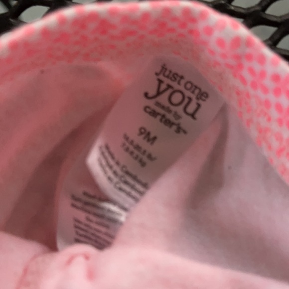 Carter’s Leggings Size 9m Pink Color & White - Picture 2 of 2